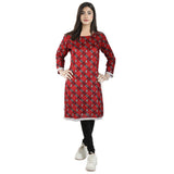 Karizma Chahat Printed Lawn 1 Pcs Un-Stitched Kurti - 11 B, Women, Unstitched Kurti, United Textiles, Chase Value