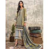 Salina Digital Printed Cotton 3 Pcs Un-Stitched Suit Vol 1 - 1, Women, 3Pcs Shalwar Suit, Regalia Textiles, Chase Value