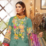 Riwayat Cottrell Digital Printed Linen 3 Pcs Un-Stitched Suit - 01, Women, 3Pcs Shalwar Suit, Ulfat Textile, Chase Value