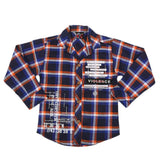 Boys Casual Shirt Full Sleeves - Royal Blue, Kids, Boys Shirts, Chase Value, Chase Value
