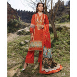 Monsoon Printed Lawn 3 Pcs Un-Stitched Suit Vol 2 - 2-A, Women, 3Pcs Shalwar Suit, Al-Zohaib Textiles, Chase Value