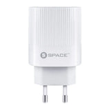 Dual Port Usb Charger 2.4A WC -116 - White, USB Cables, Chase Value, Chase Value