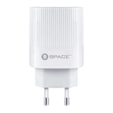 Dual Port Usb Charger 2.4A WC -116 - White, USB Cables, Chase Value, Chase Value