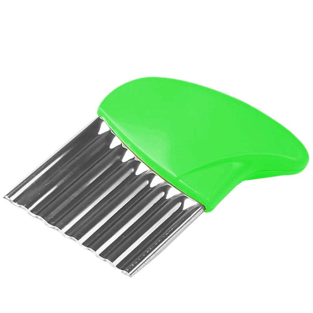 Chips Cutter (A-68) - Green, Home & Lifestyle, Kitchen Tools And Accessories, Chase Value, Chase Value