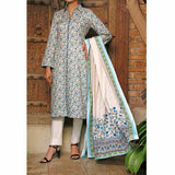 VS Signature Printed Lawn 3 Piece Un-Stitched Suit Vol 1 - 204 A, Women, 3Pcs Shalwar Suits, VS Textiles, Chase Value