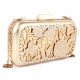 Women's Bridal Clutch (20115) - Gold, Women, Clutches, Chase Value, Chase Value