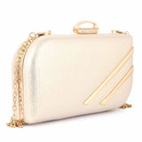 Women's Fancy Clutch (2019) - Champagne, Women, Clutches, Chase Value, Chase Value