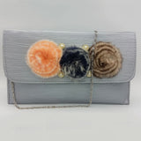 Women's Clutch K-2097 - Light Grey, Women, Clutches, Chase Value, Chase Value