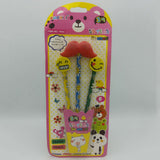 Pencil with Eraser 3 Pcs Set - Multi, Kids, Pencil Boxes And Stationery Sets, Chase Value, Chase Value