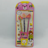 Pencil with Eraser 3 Pcs Set - Multi, Kids, Pencil Boxes And Stationery Sets, Chase Value, Chase Value