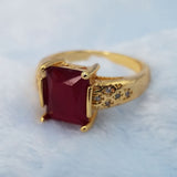 Women's Fancy Ring - Maroon, Women, Finger Rings, Chase Value, Chase Value