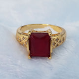 Women's Fancy Ring - Maroon, Women, Finger Rings, Chase Value, Chase Value