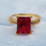 Women's Fancy Ring - Red, Women, Finger Rings, Chase Value, Chase Value