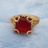 Women's Fancy Ring - Red, Women, Finger Rings, Chase Value, Chase Value