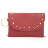 Women's Clutch (Kam-2060) - Maroon, Women, Clutches, Chase Value, Chase Value