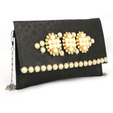 Women's Fancy Clutch (K-2078) - Black, Women, Clutches, Chase Value, Chase Value