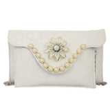 Women's Fancy Clutch (K-2082) - White, Women, Clutches, Chase Value, Chase Value