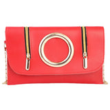 Women's Clutch (K-2083) - Red, Women, Clutches, Chase Value, Chase Value