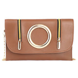 Women's Clutch (K-2083) - Brown, Women, Clutches, Chase Value, Chase Value