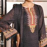 VS MISRI Digital Printed Lawn 3 Pcs Un-Stitched Suit - 20-B, Women, 3Pcs Shalwar Suit, VS Textiles, Chase Value