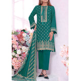 VS Daman Cambric Printed 3 Pcs Un-Stitched Suit Vol 1 - A-2104, Women, 3Pcs Shalwar Suit, VS Textiles, Chase Value