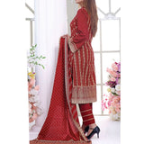 VS Daman Cambric Printed 3 Pcs Un-Stitched Suit Vol 1 - B-2104, Women, 3Pcs Shalwar Suit, VS Textiles, Chase Value