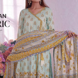 VS Daman Cambric Printed 3 Pcs Un-Stitched Suit Vol 1 - A-2108, Women, 3Pcs Shalwar Suit, VS Textiles, Chase Value