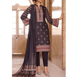 VS Daman Printed Cambric unstitched 3pc Suit V-2, Women, 3Pcs Shalwar Suit, VS Textiles, Chase Value
