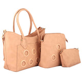 Women's Handbag 3 Pcs (2219) - Pink, Women, Bags, Chase Value, Chase Value