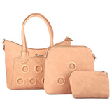 Women's Handbag 3 Pcs (2219) - Pink, Women, Bags, Chase Value, Chase Value