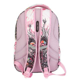 School Bag 2291 - Pink Peacock Feathers, Kids, School And Laptop Bags, Chase Value, Chase Value