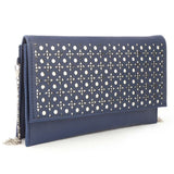 Women's Clutch (Kam-245) - Navy Blue, Women, Clutches, Chase Value, Chase Value