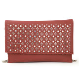 Women's Clutch (Kam-245) - Maroon, Women, Clutches, Chase Value, Chase Value