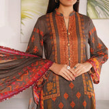 VS-MISRI Digital Printed Lawn V-3 3 Pcs Un-Stitched Suit - 24B, Women, 3Pcs Shalwar Suit, VS Textiles, Chase Value