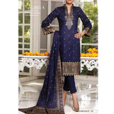 VS Signature Series Printed Lawn 3 Pcs Un-Stitched Suit Vol 1 - 2605-A, Women, 3Pcs Shalwar Suit, VS Textiles, Chase Value