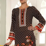 VS Signature Series Printed Lawn 3 Pcs Un-Stitched Suit Vol 1 - 2612-B, Women, 3Pcs Shalwar Suit, VS Textiles, Chase Value
