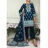 VS Signature Series Printed Lawn 3 Pcs Un-Stitched Suit Vol 1 - 2601-B, Women, 3Pcs Shalwar Suit, VS Textiles, Chase Value