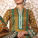 VS Signature Series Printed Lawn 3 Pcs Un-Stitched Suit Vol 1 - 2620-C, Women, 3Pcs Shalwar Suit, VS Textiles, Chase Value