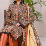 Signature Printed Lawn 3Pcs Unstitched Suit V1, Women, 3Pcs Shalwar Suit, Chase Value, Chase Value
