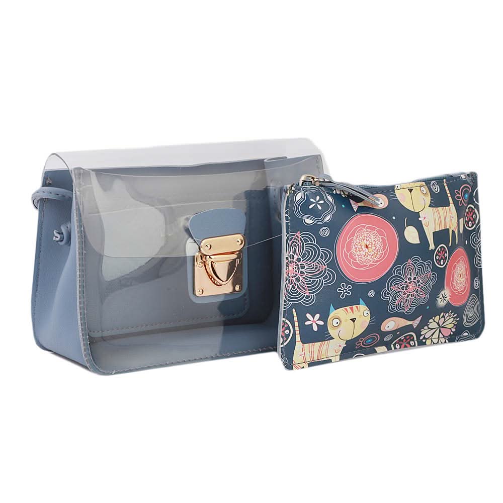 Girls Shoulder Bag (NS01-280) - Blue, Kids, Kids Bags, Chase Value, Chase Value
