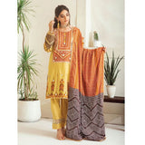 Monsoon Printed Lawn 3 Pcs Un-Stitched Suit Vol 3 - 2-B, Women, 3Pcs Shalwar Suit, Al-Zohaib Textiles, Chase Value