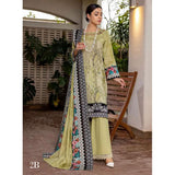 Anum Printed Lawn Unstitiched 3Pcs Suit V1 - B-2, Women, 3Pcs Shalwar Suit, Al-Zohaib Textiles, Chase Value