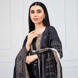 Salina Black & White Printed Lawn 3 Piece Un-Stitched Suit - 02, Women, 3Pcs Shalwar Suit, Regalia Textiles, Chase Value