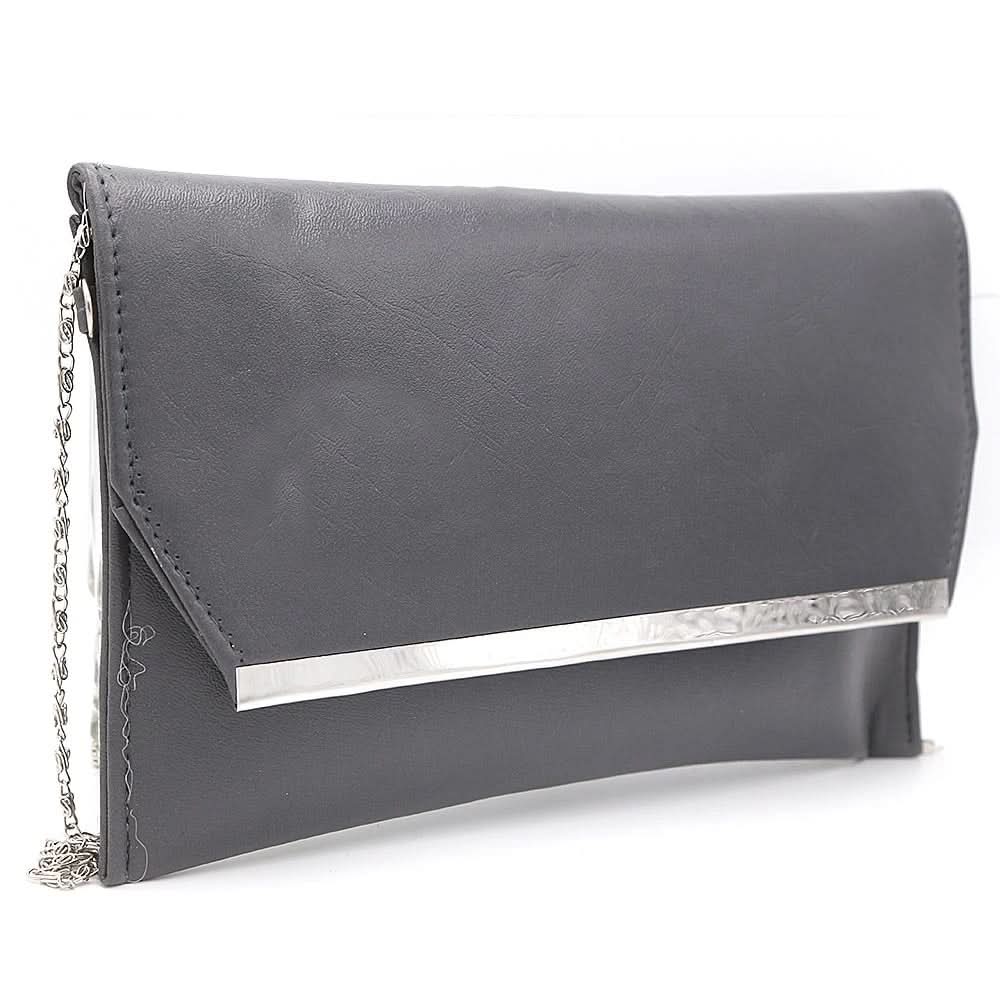 Women's Clutch S-17 - Grey, Women, Clutches, Chase Value, Chase Value