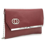 Women's Clutch S-17 - Maroon, Women, Clutches, Chase Value, Chase Value