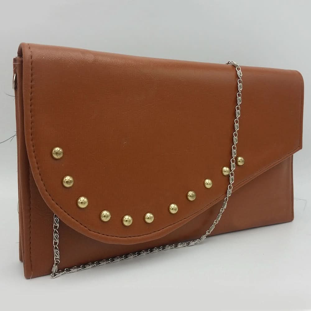 Women's Clutch 2055 - BROWN, Women, Clutches, Chase Value, Chase Value