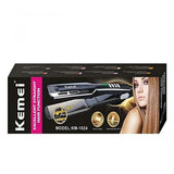Straightener Kemei KM - 1024, Home & Lifestyle, Straightener And Curler, Beauty & Personal Care, Hair Styling, Kemei, Chase Value