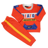 Boys Full Sleeves Fleece Suit 42718 - Peach, Kids, Boys Sets And Suits, Chase Value, Chase Value