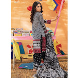 Monsoon Printed Lawn 3 Pcs Un-Stitched Suit Vol 1 - 2-A, Women, 3Pcs Shalwar Suit, Al-Zohaib Textiles, Chase Value
