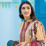 Monsoon Printed Lawn 3 Pcs Un-Stitched Suit Vol 1 - 2-B, Women, 3Pcs Shalwar Suit, Al-Zohaib Textiles, Chase Value